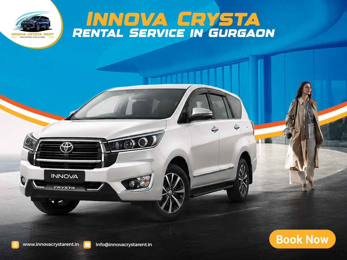 Innova Crysta on Rent in Gurgaon