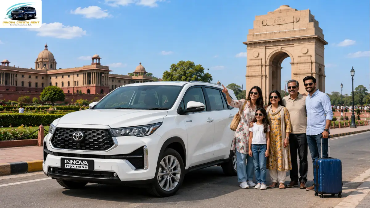 Innova Hycross Rental for City Tour