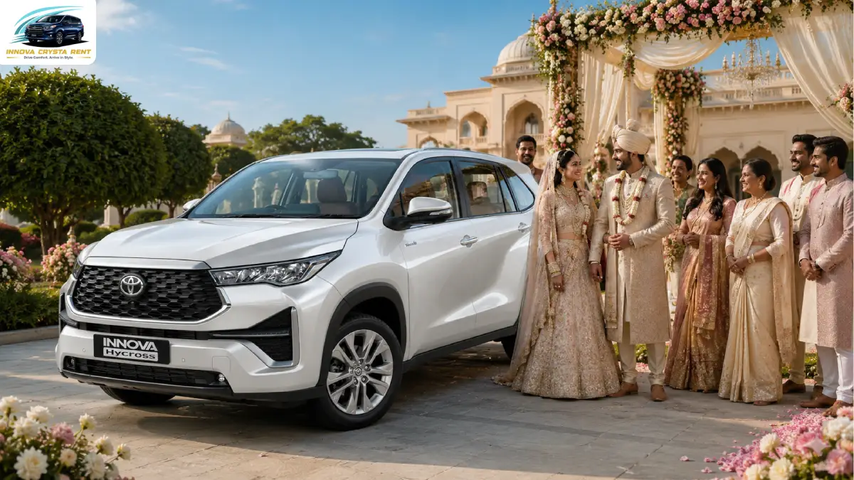 Innova Hycross Rental for Wedding