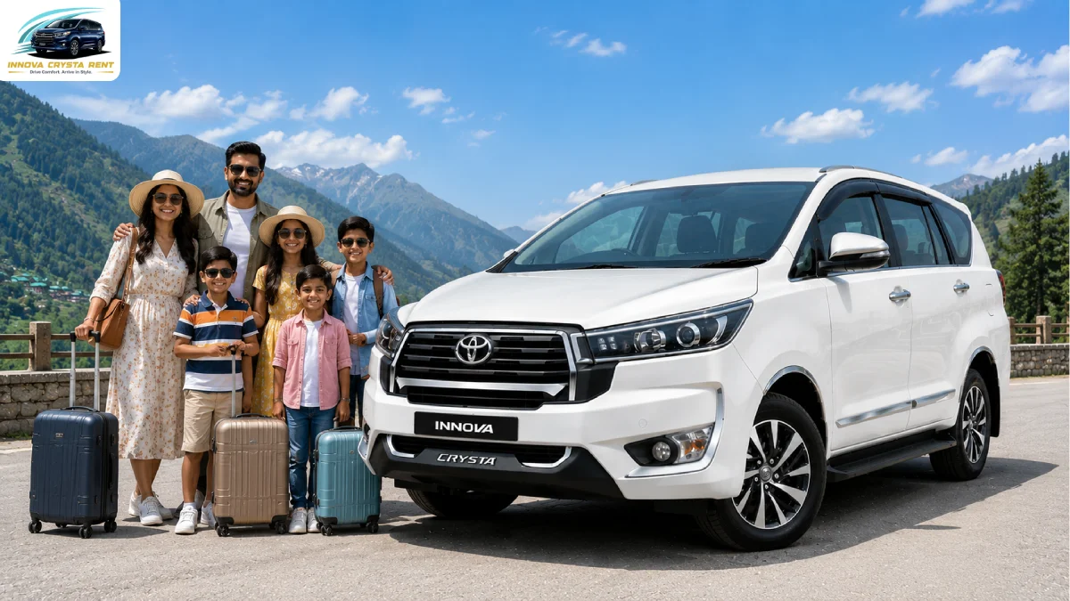 Innova on Rent for Family Trip